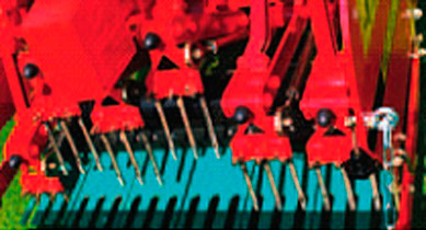 Пальцы для прижима дерна